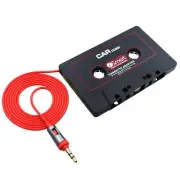 New Audio Car Cassette Tape Adapter 3.5 MM For iPhone lpod MP3 AUX