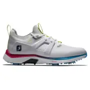 NEW Men's FootJoy HyperFlex Carbon Golf Shoes 51124 White / Multi - Choose Size!