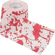 minkissy Unique Halloween Horror Bloodstain Design Toilet Paper Roll One Piece Toilet Paper for Party