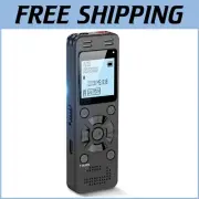 Professional Voice Activated Recorder - 128GB with Noise Cancelling Mic