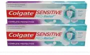 Colgate Sensitive Pro-Relief Toothpaste 110 g x 2(Complete Protecction)FREE SHIP