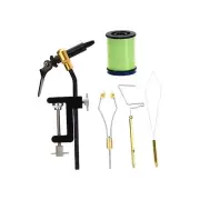 5x Fly Tying Tools Metal Fly Fishing Lure Making Accessories Fly Tying Vise