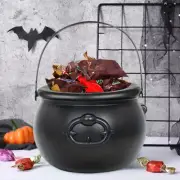 Plastic Candy Buckets Witch Cauldron Trick or Treat Halloween Party Favor Candy