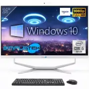 All IN One 24 " FHD Touch I5 10° Gen Win10 RAM 4gb SSD 120gb PC Fixed Webcam 2k_