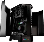 Z5I Mini-ITX Curved Tempered Glass Case - Black (Model GC-MKGW1-Z5I)