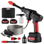 Cordless Pressure Washer Portable Electric Power Washer, Maximum 1160PSI, 2.2...