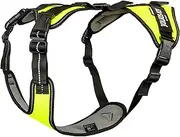 Mantrailing Essential Dog Harness, Medium, Neon