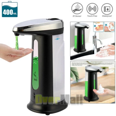 Automatic Touchless Soap Dispenser Liquid Hands-Free Infrared Sensor USA