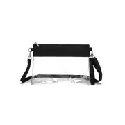 New Transparent Waterproof Shoulder Bag Simple Dinner Clutch Bag Small Square Bag Fashion Wild Messenger Bag