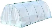 Waterproof Snowproof Flower Greenhouse Plastic Plant Covers Bracket Extend Growing Season for Terraces Lawns