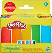 Play-Doh Essential Colours 10 Pack of Refill Sticks