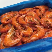 在飛比找樂天市場購物網優惠-熟白蝦極品白蝦 1點1公斤 31至40 泰國熟白蝦