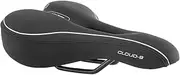 Sunlite Cloud-9, Bicycle Non-suspension Sport Saddle, Sport Select Mens, Black