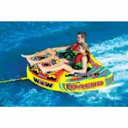 WATER ski tube WOW MACHO 1-2 Rider +tube rope sit in or lie on