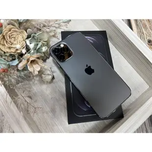 💜💜台北iPhone優質手機專賣店💜💜🍎IPhone 12 Pro 512G 黑色手機電池100％🍎全新整新機