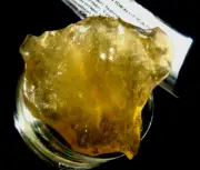 Libyan Desert Glass Meteorite Tektite impact specimen( 250 crt) Flat Gem AAAA