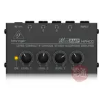 BEHRINGER / HA400 4軌耳機分配器【樂器通】