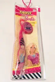 Barbie Oral Care Kit by Firefly-Includes Zip-Up Carrying Case, Toothbrush & Cap