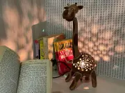 Table Lamp Giraffe Lamp Lantern Animal Coconut Shell Bedroom Floor Extra Small