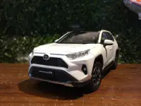 在飛比找有閑購物優惠-1/18 原廠 Toyota RAV4 White【MGM】