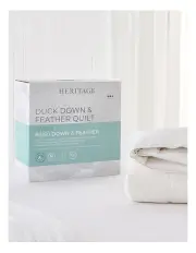 [Heritage] 50/50 Duck Down and Feather Quilt