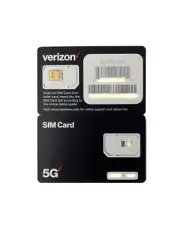 10 Pack NEW Verizon 3-in-1 Prepaid/4G LTE 5G SIM Card Nano/Micro/Standard Size