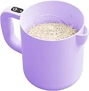 Electric Egg Beater, Cordless Handheld Whisk, 2in1 Automatic Stirrer, 1l Rice Washing Bowl with Built in Strainer for Kitchen Cooking Baking Use, 7.09x4.72x5.51 Inches