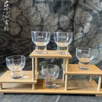 在飛比找蝦皮購物優惠-日本製璃酒杯家用白酒杯高粱酒杯日式小酒杯柳宗理設計清酒杯5個