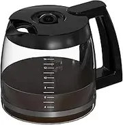14-CUPS Coffee Maker Glass Carafe Replacement Pot Compatible with Cuisinart Coffee Machine DCC-2200RC, DCC-2200, DCC-3200, DCC-3200P1, DCC-3200FR, DCC-2600, DCC-2800, DCC-1800FR, CBC-7400, CBC-7000PC