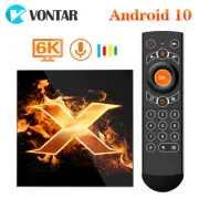2020 VONTAR X1 Smart tv box android 10 4g 64gb 4K 1080p 2.4G&5G Wifi Streamer
