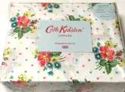Cath Kidston London KING Size Percale Cotton Sheet Set - Bunches Pink