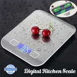 STAINLESS STEEL DIGITAL USB KITCHEN SCALES 10KG/5KG ELECTRON