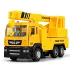 1/50 Scale Crane Truck Toys for Boys Diecast Toy Cars Gifts for Kids Pull Back