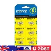 6 Pairs Chain Link Connector Mountain Road Bike Quick Master Links (6/7/8S)