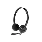 Headphones with Microphone by Natec Canary Black