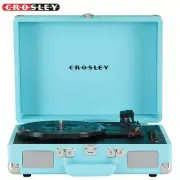 Crosley CR8005DP-TQ1 Cruiser Plus Vintage 3-Speed Bluetooth in/Out Record Player