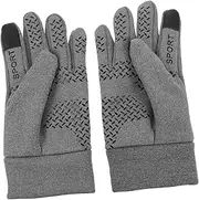 [Abaodam] 1Pair Full Finger Touchscreen Gloves for Men Windproof Bicycle Skiing Gloves Warm Durable Outdoor Sports Gear for Cycling Driving Exercise and Winter