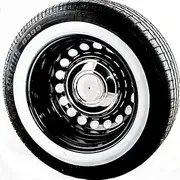 19 inch Wheel White Side Wall Portawall Tire Insert Trim Set 4 Pcs.
