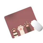 6 Piece Non Slip Mouse Pad Set 21 X 26Cm Thick Rubber Anti Skid Durable Four Cat Claws Mouse Pads & Wrist Rests