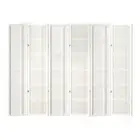 Artiss 6 Panel Room Divider Screen Partition Privacy Wood Stand Nova White