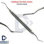 Dental Hoe Scaler Tartar Remover Heavy Calculus Periodontal Goldman Fox Hygiene