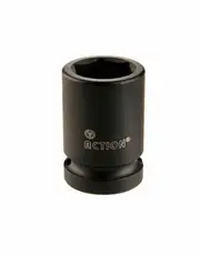 Action 60020104 - Impact Socket 1/2" Drive 1-1/8" 6-Point