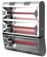 Halogen Infrared Heater Hathor IP55 Lowglareultra 4500 Watt