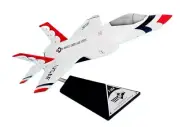 USAF Lockheed Martin F-35A JSF Thunderbirds Desk Top 1/40 Jet Model SC Airplane