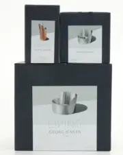 George Jensen bowls in Box, stainless steel & 2 tone
