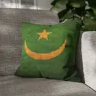 CUSHION COVER PILLOW CASE|MAURITANIA COUNTRY FLAG 99