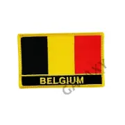 Belgium Patch / Belgium Flag / Iron On