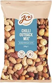 [J.C.'S QUALITY FOODS] Chilli Outback Mix 375G (chilli kri kri peanuts, almonds, cashews and macadamia mix)