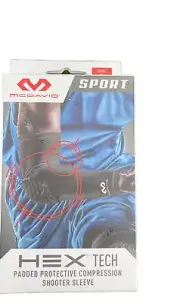 MCDAVID HEX PAD ARM SLEEVE ELBOW PAD FOOTBALL Or BASKETBALL NBA NFL SPORT