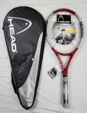 VTG NOS Head Liquidmetal 1 Tennis Racket 4 1/8" Unstrung 110 Sq In OS W/Cover